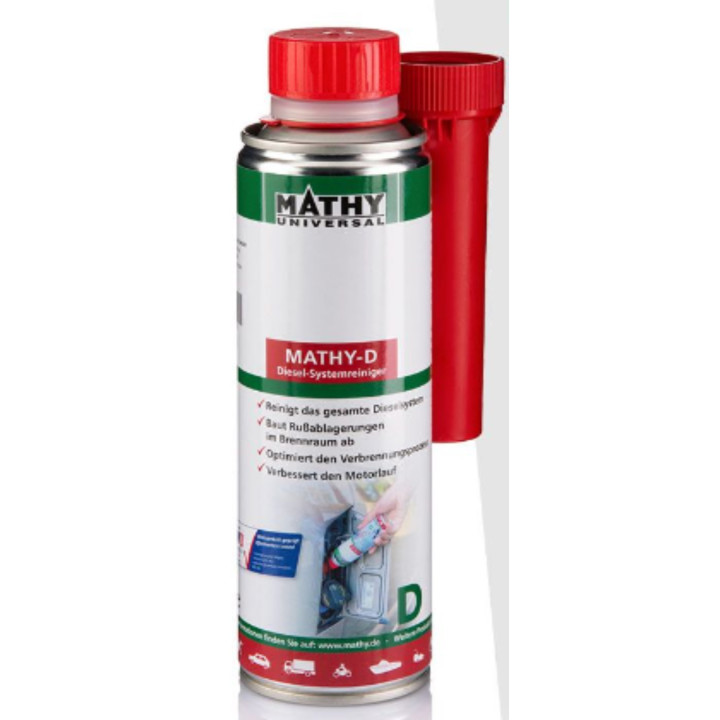 Čistič palivového systému dieselových motorů Mathy-D, 250 ml