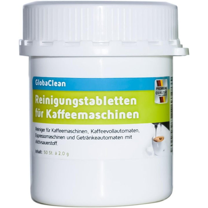 Čisticí tablety pro plně automatické kávovary GlobaClean, 50 tablet