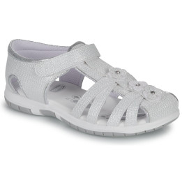 Dětské sandály Chicco Sandal Flavia, barva bílá/stříbrná, vel. EU 21