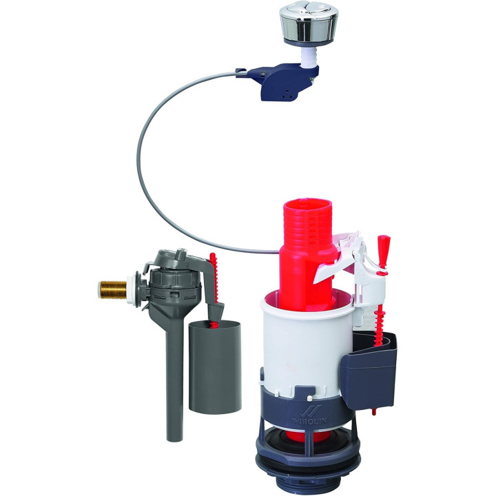 Splachovač toalety Wirquin 14014002, 3/6 l