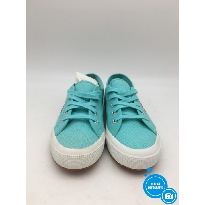 Dámské boty Superga 2750-Lamew, barva tyrkysová, vel. EU 36