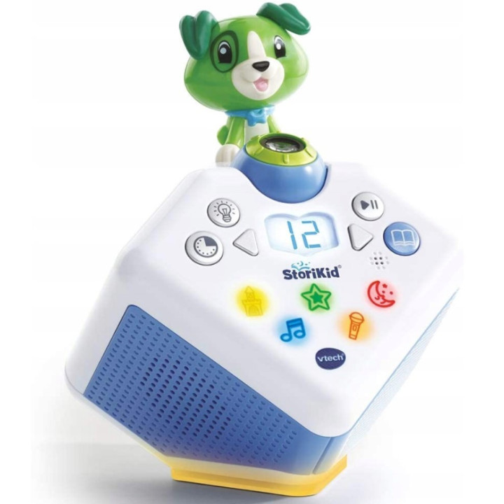 Dětský projektor VTech StoriKid 80-608005, pejsek (jazyk FR), zelený