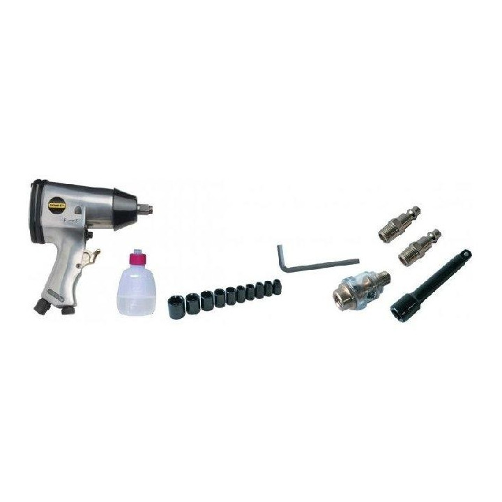 Sada pneumatického utahováku s příslušenstvím Stanley 160157XSTN