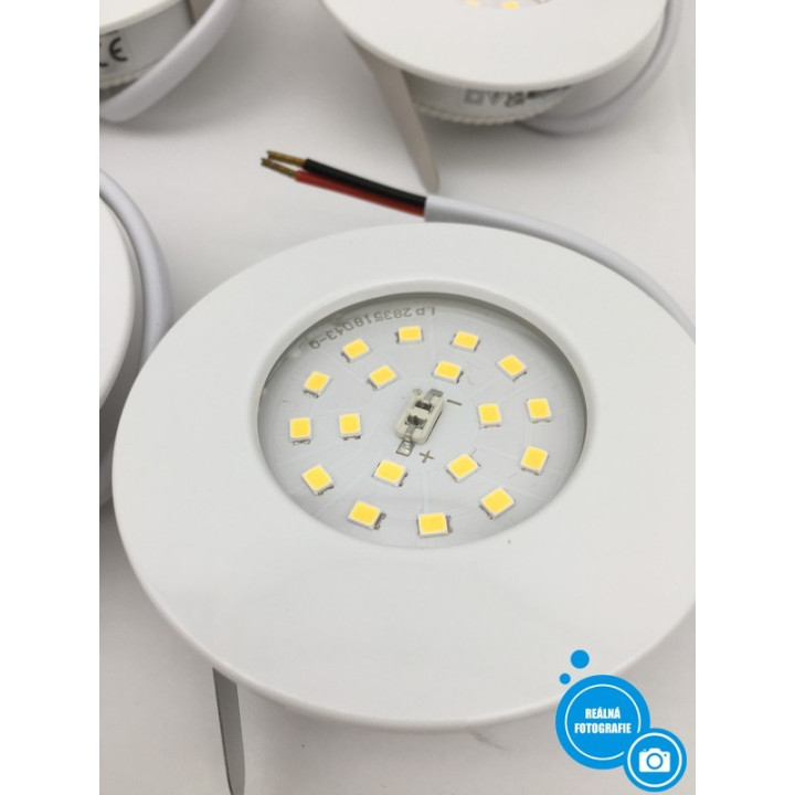 LED bodová světla HiBay, 6 x 5 W