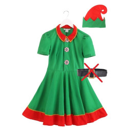 Dámský kostým Vánoční elf, vel. M