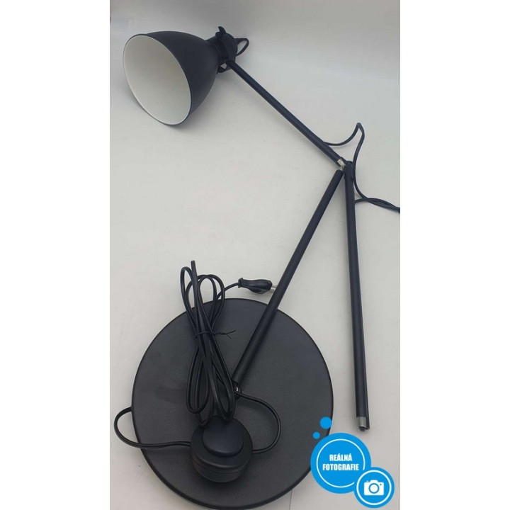 Stojací lampa Priddy Eglo 49471, 40W, černá
