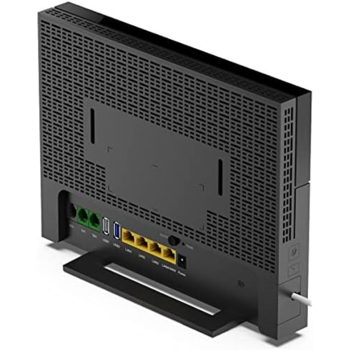 Wi-Fi modem ZTE Tim Hub+ zte h388x, 5G, 10/100 ms, černá
