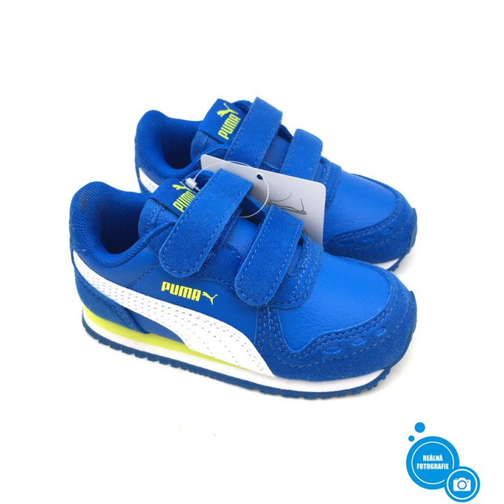 Dětské tenisky Puma Cabana Racer, modré, vel. EU 22