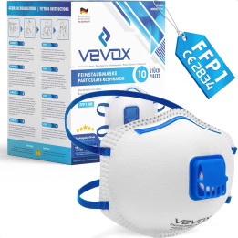 Respirátor Vevox FFP1 8080V-10, 10ks