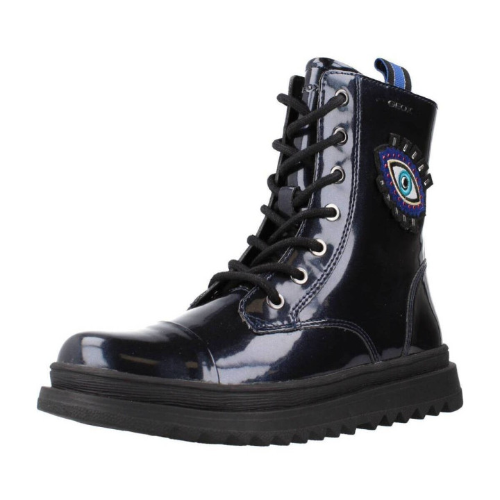 Dívčí kotníkové boty Geox J GILLYJAW G.A J267XA, EU 37 (24,7 cm), tmavě modrá