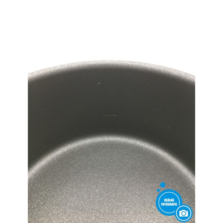 Hrnec s rukojetí Kuhn Rikon New Life, 18cm, 2l, černá