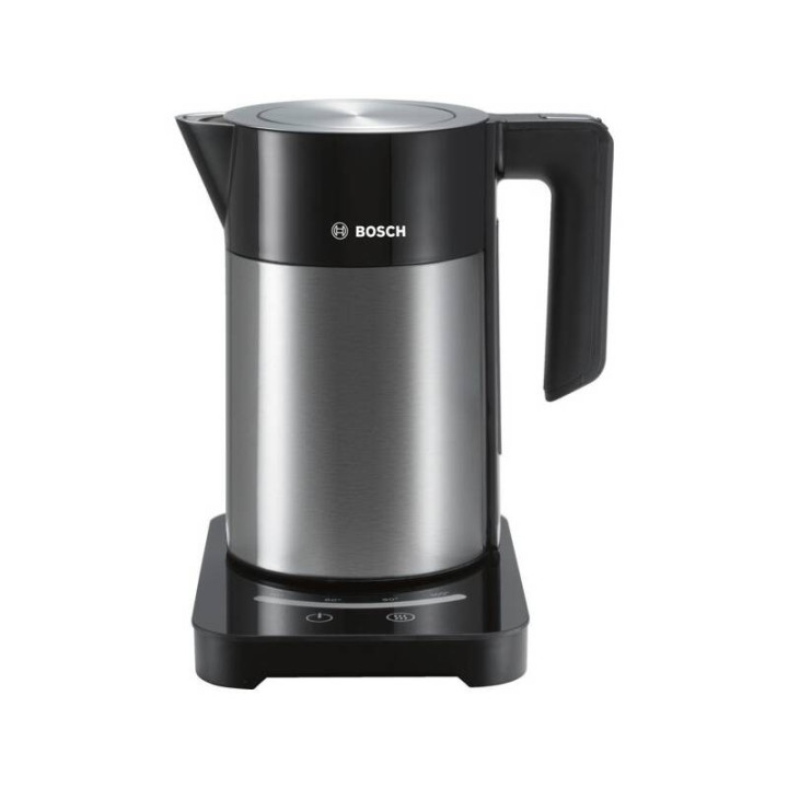 Rychlovarná konvice Bosch TWK7203, 2400 W, černá/nerez