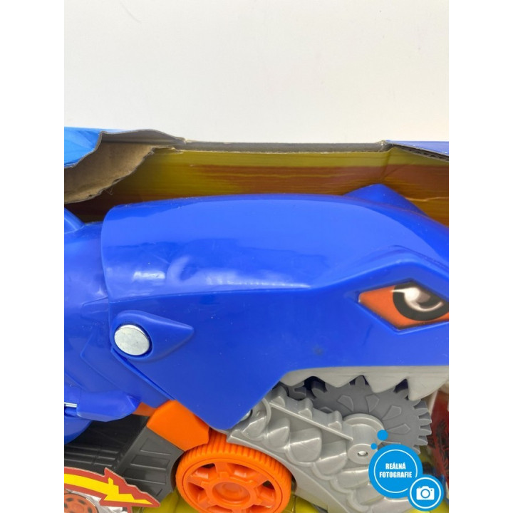 Dětská hračka žraloka Hotwheels Chomp Transporter GVG36