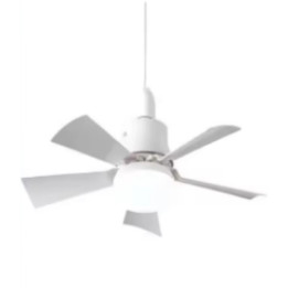 LED stropní ventilátor s dálkovým ovládáním Flower Fan Light, 400x100x75mm, 30W, bílá