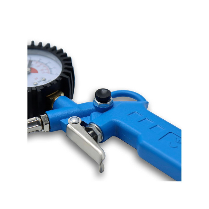 Hustilka s měřičem tlaku 3v1 CClife 2196, 12bar, 170PSI