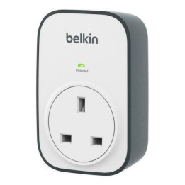 Zástrčka přepěťové ochrany Belkin Surge Master 306 joules, šedá