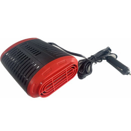 Ventilátor do auta Auto Heater Fan MJ509D,12V, 150W, červeno-černá