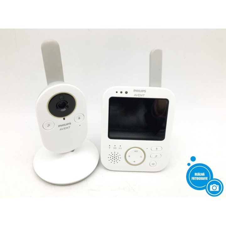 Dětská videochůvička Philips Avent SCD843/01, bílá/šedá