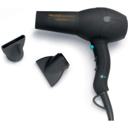 Fén na vlasy Diva Pro Styling Veloce 3800 Pro, 2200 W, černá