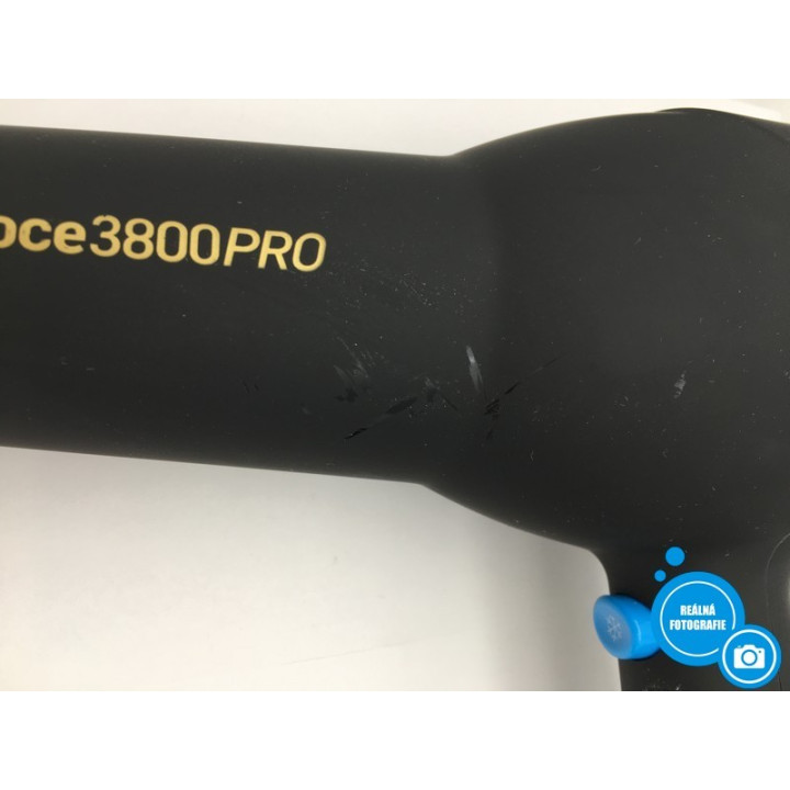 Fén na vlasy Diva Pro Styling Veloce 3800 Pro, 2200 W, černá