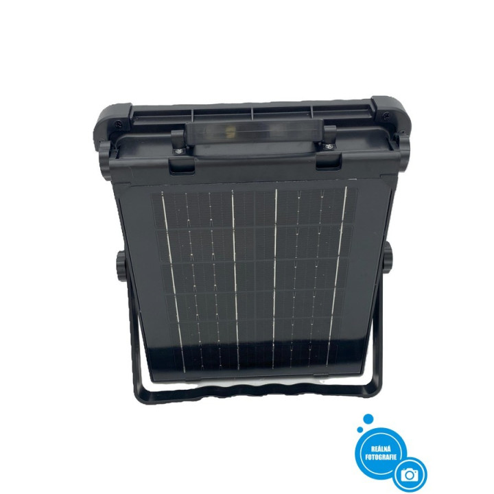 USB solární LED pracovní světlo Masmejor D12, 5V, 15000 mAh, černá