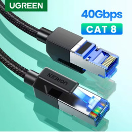 Síťový kabel Ugreen NW153, 20m, černá