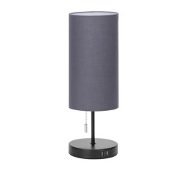 Stolní lampa Aigostar MT92015F-1A, E27, 40W, šedá