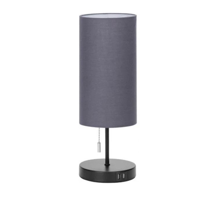 Stolní lampa Aigostar MT92015F-1A, E27, 40W, šedá