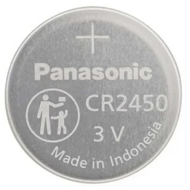 Lithiové baterie Panasonic CR2450 (3V) – 20 ks, průmyslové balení (bulk)