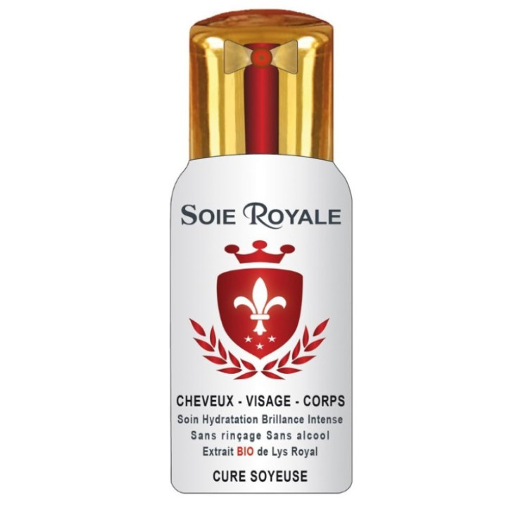 Hydratační a regenerační přípravek na obličej, vlasy a tělo Soie Royale Cheveux-Visage-Corps, 60ml