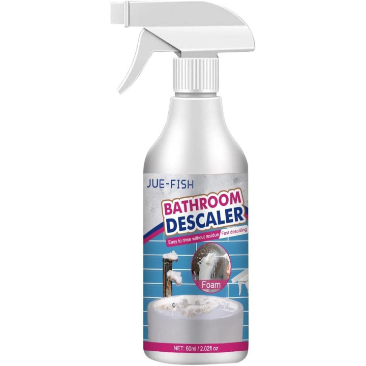 Univerzální pěnový čistič na koupelny Teissuly Jue-Fish Bathroom Descaler, 60 ml