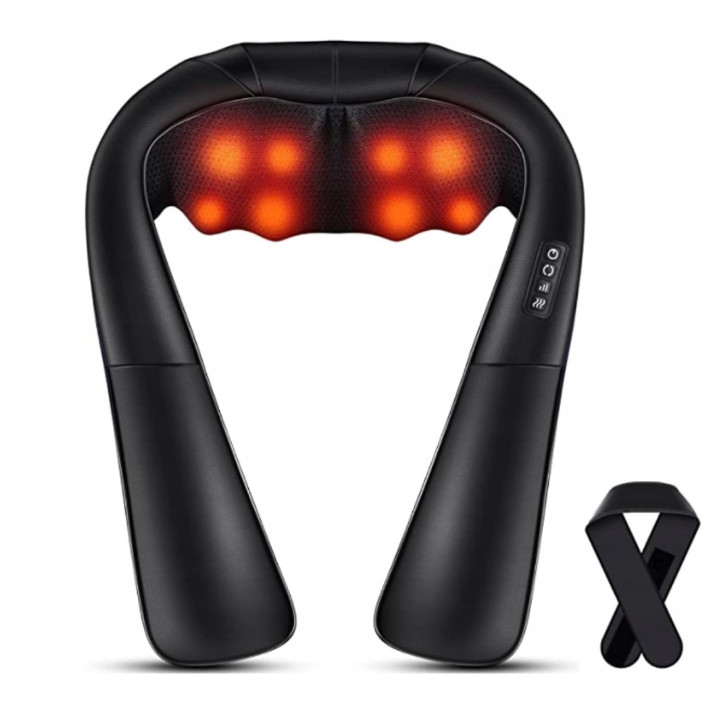 Přenosný masážní přístroj na krk Elehot-Store MGS-8801, 24W