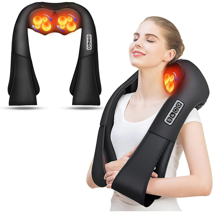 Přenosný masážní přístroj na krk Aerlang, 24W