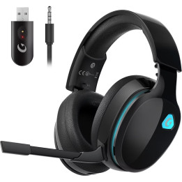 Bluetooth herní sluchátka s mikrofonem Gvyugke Captain 300, 5V, černá