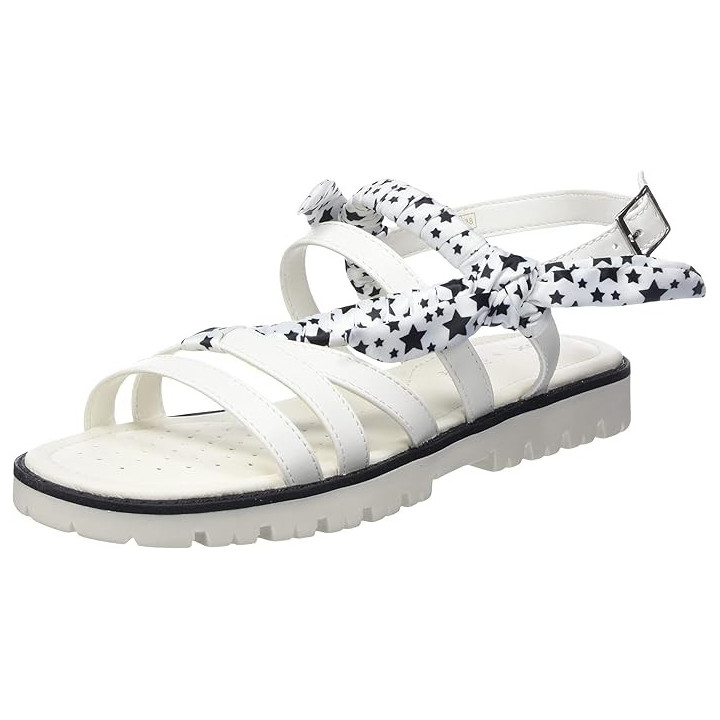 Dívčí sandály Geox Respira Starblush G, vel. EU 33, bílá
