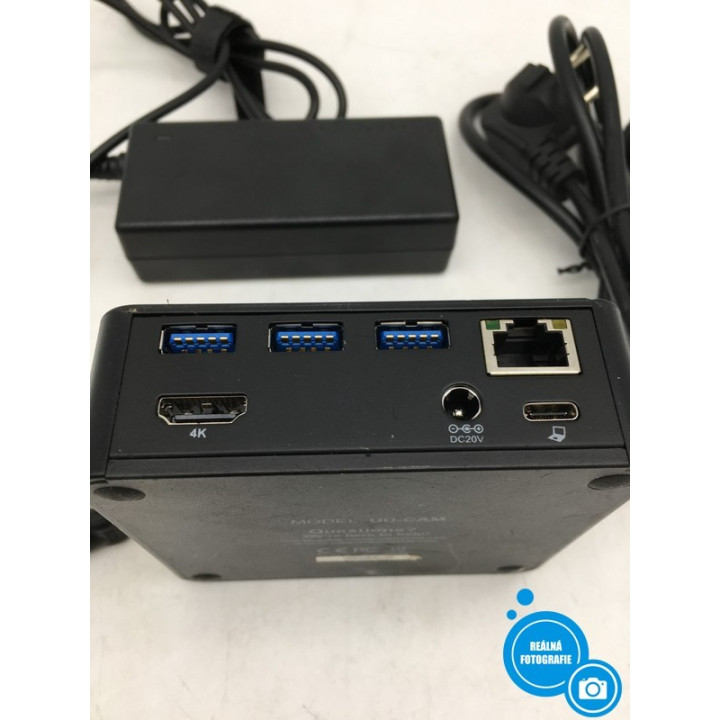 Mini dokovací stanice Plugable USB-C, UD-Cam, 85W