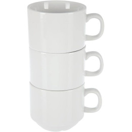 Sada čajových šálků Olympia CB467, 200 ml, 12 ks, porcelán