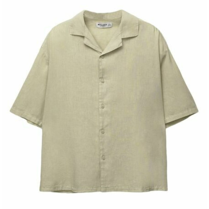 Pánská košile Pull&Bear 10265, vel. XL, béžová