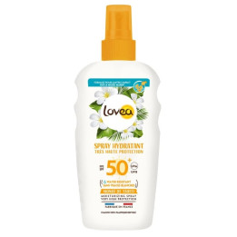 Hydratační opalovací sprej Lovea SPF50+, 150 ml
