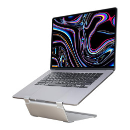 Ergonomický stojan na notebook Psitek 3D Stand, stříbrná