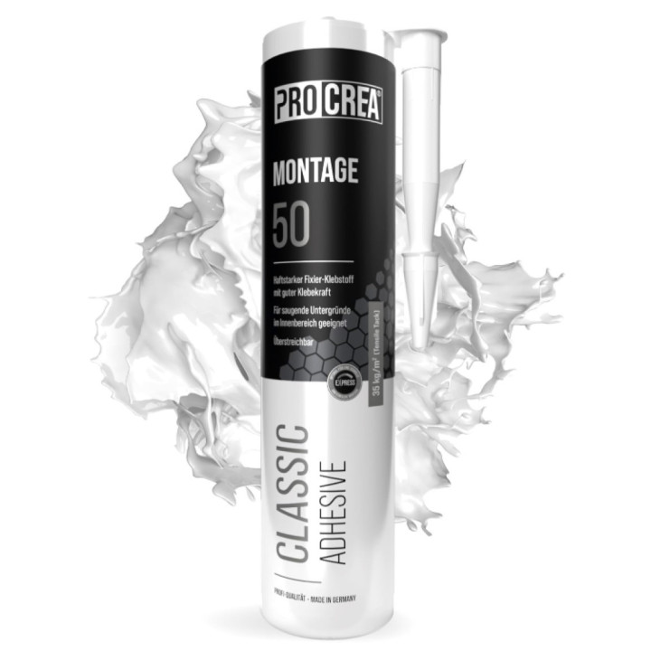 Montážní lepidlo Procrea Montage 50 Classic Adhesive, 450 g