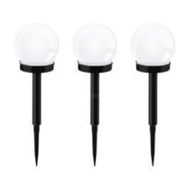 RGB LED solární zahradní lampa SL-10591, 3ks