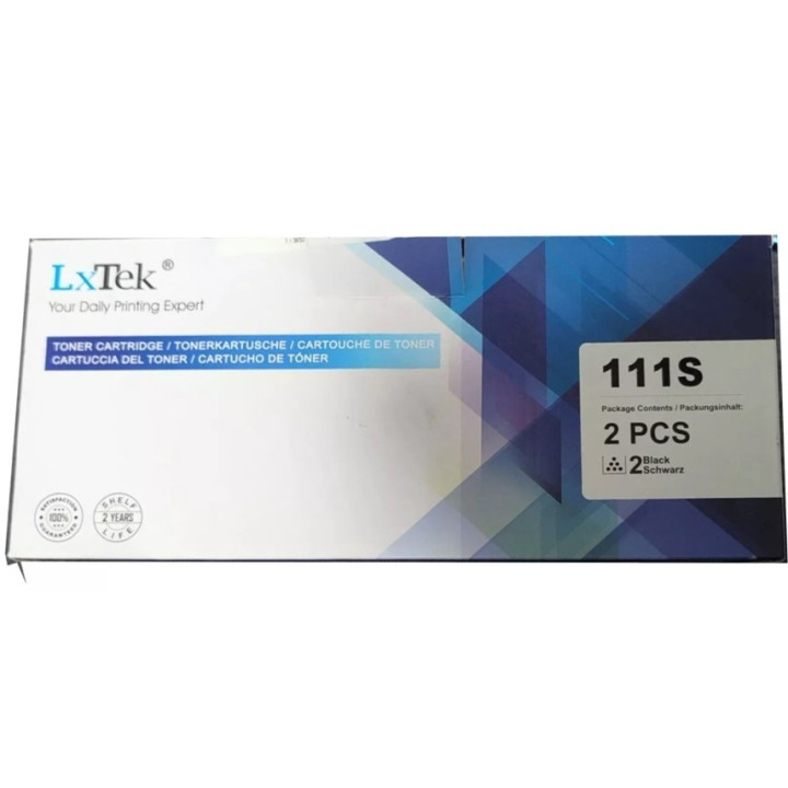 Kompatibilní tonerová kazeta cartridge LxTek ML T-D111S-1.8K (NH19T), 2ks, černá