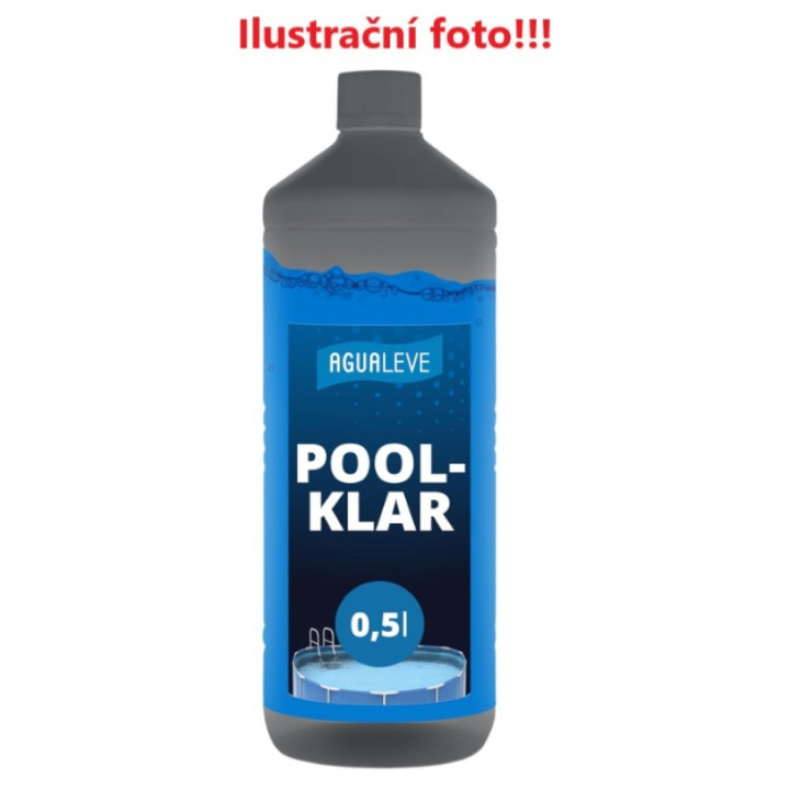 Čistící přípravek na bazény Agualeve Pool-Klar 2.0, 0,5 l