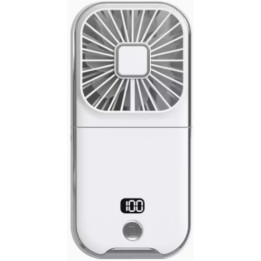 Přenosný chladicí ventilátor s powerbankou F30 PRO, 4 rychlosti, bílá