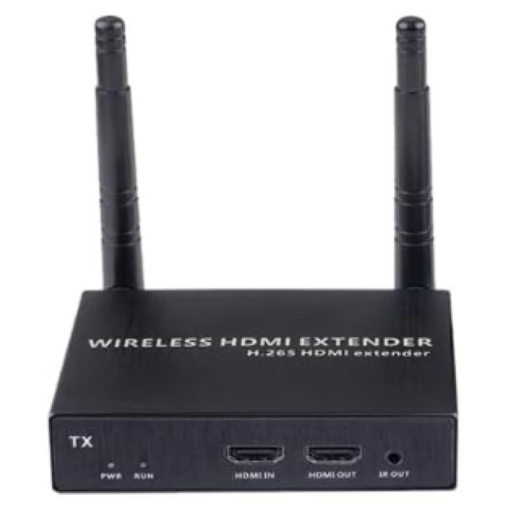 Přijímač TX H.265 HDMI Wireless Extender ITS2WB12, černá
