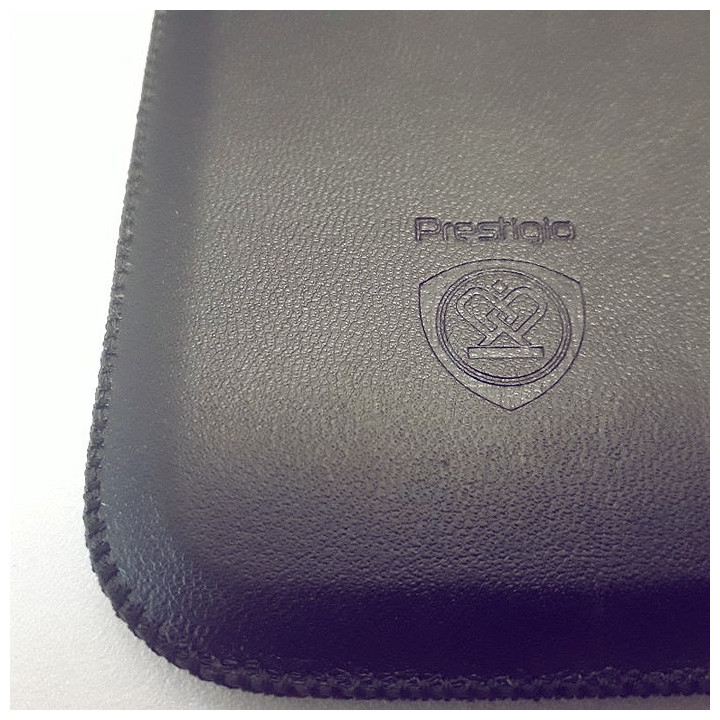 Koženkové pouzdro Prestigio pro 4" telefon - černá