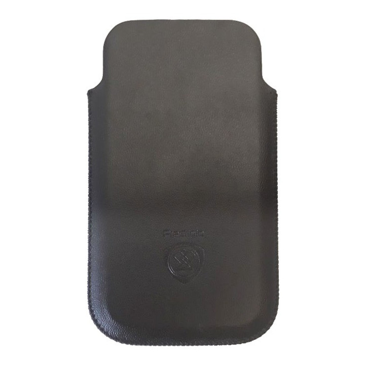 Koženkové pouzdro Prestigio pro 4" telefon - černá