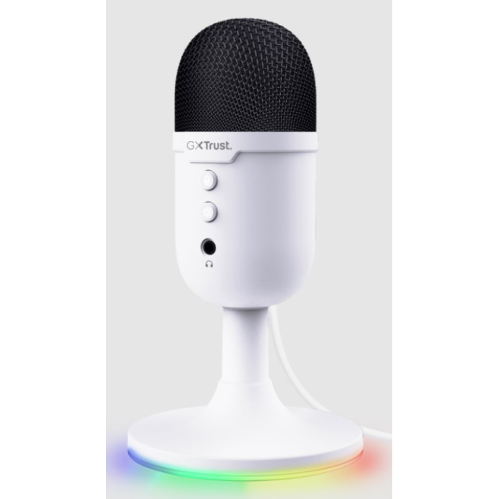 USB mikrofon Trust GTX GXT 236W Yami, bílá