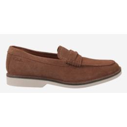 Pánské mokasíny Clarks Atticus LTSlip, vel. EU 40, hnědá